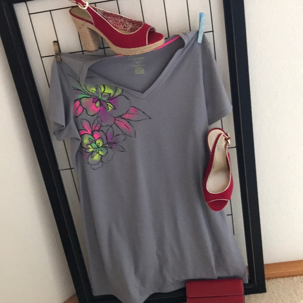SONOMA INTIMATES TUNIC T TOP NWOT  Sz L